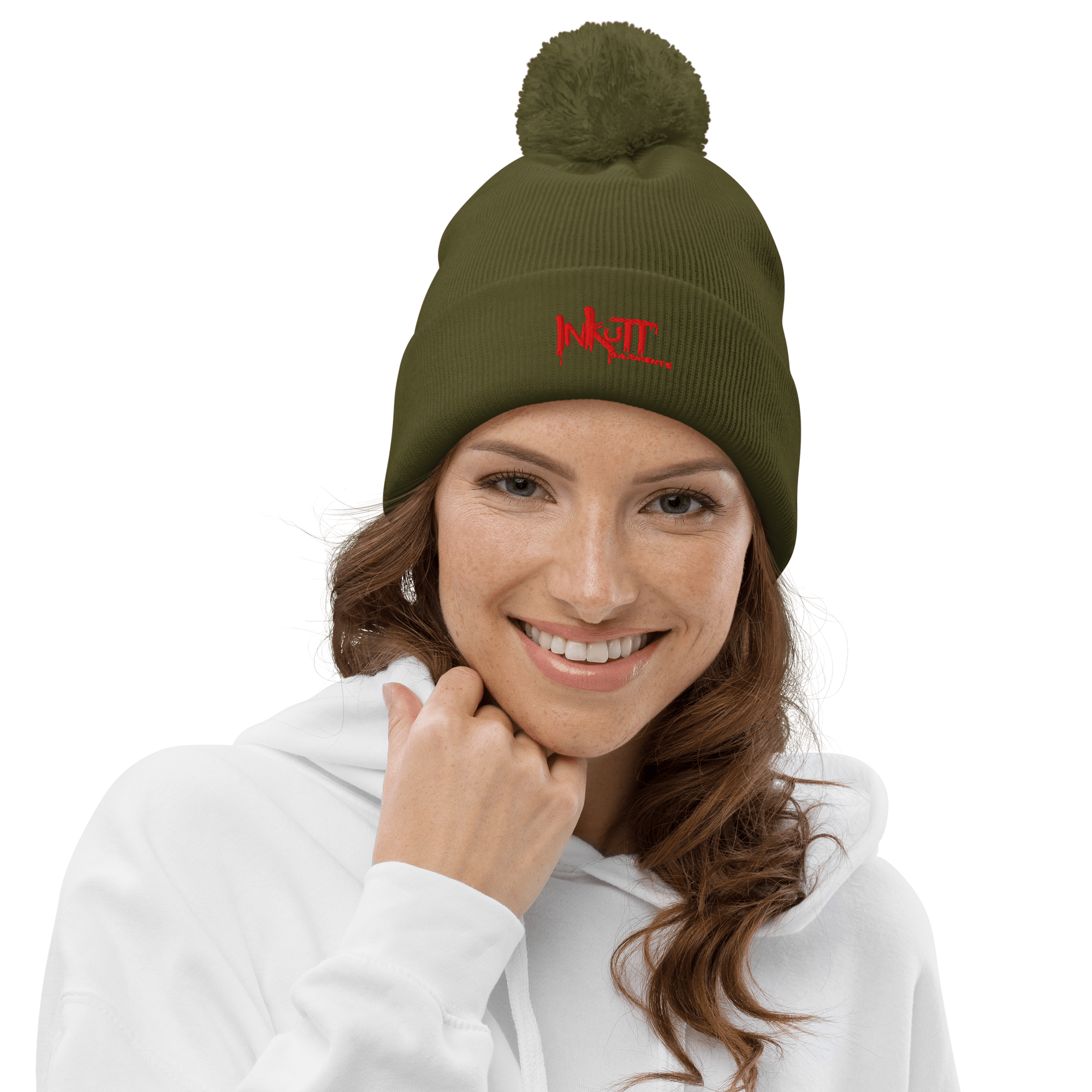 unisex-inkutt Garments Pom Beanie