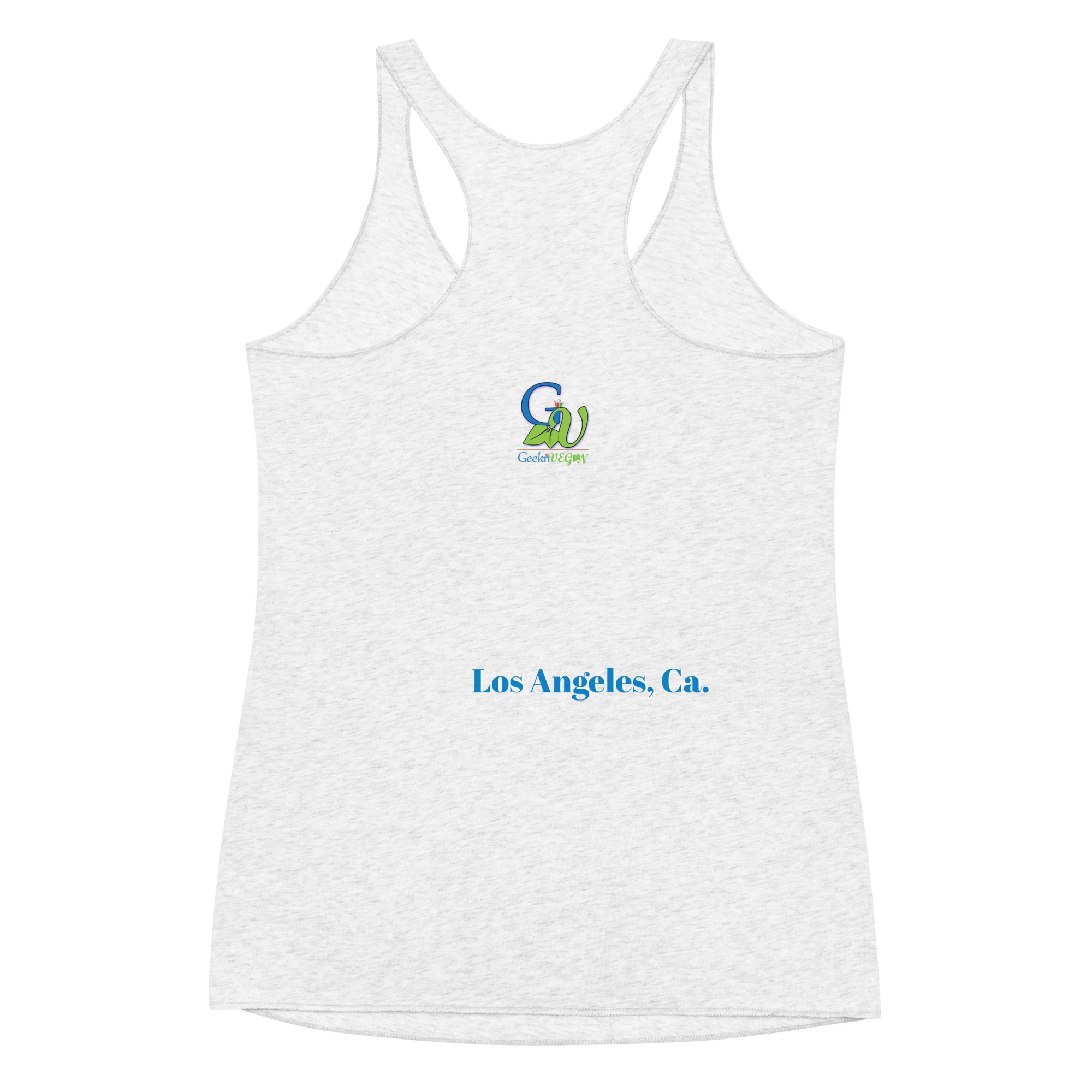 Women's GeeknVegan Racerback Tank - Image 7
